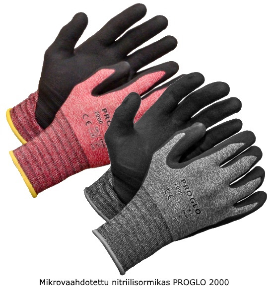 Ninitriilisormikas mikrovaahdotettu