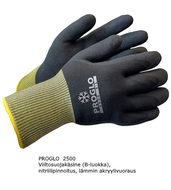 Viiltosuojasormikas akryylivuoraus Lk.B