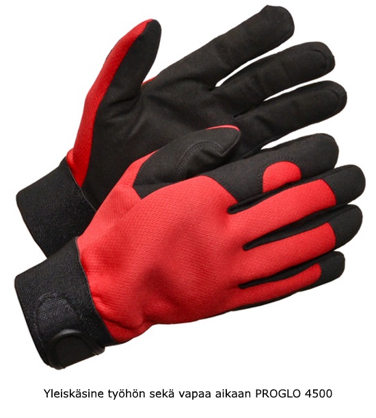 Käsineet synteettisestä amarakuidusta