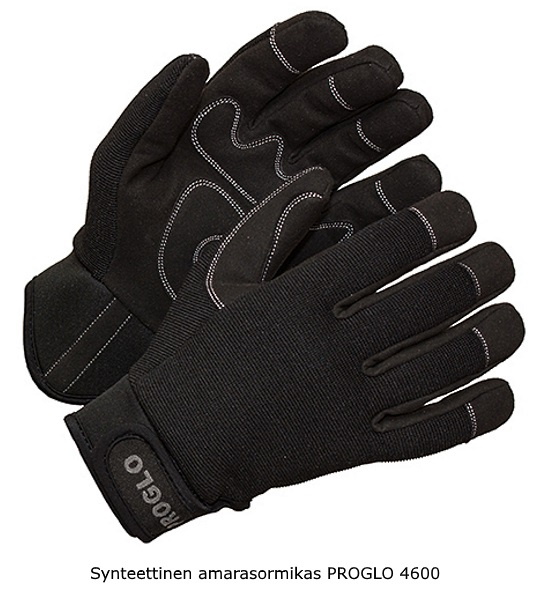 Synteettinen käsine amarakuitua