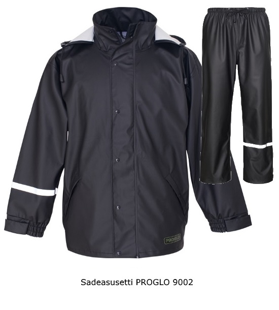 Sadeasu takki vyötäröhousut