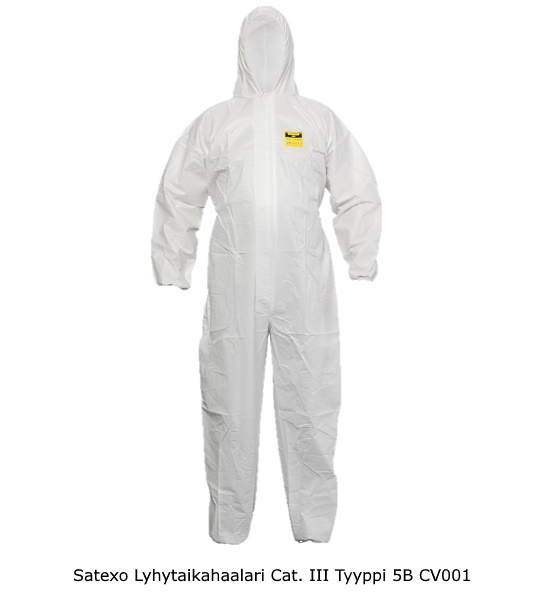 Satexo Lyhytaikahaalari Cat.III Tyyppi 5B