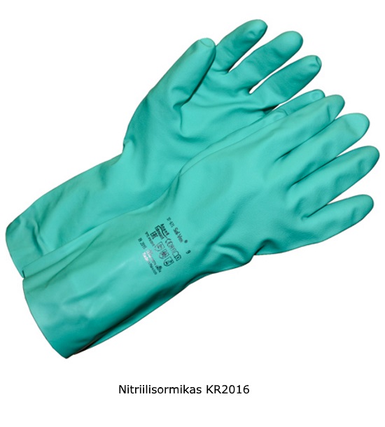 Kemikaalikäsineet nitriili