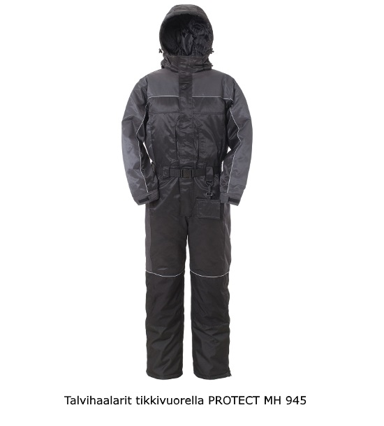 Talvihaalarit tikkivuorella