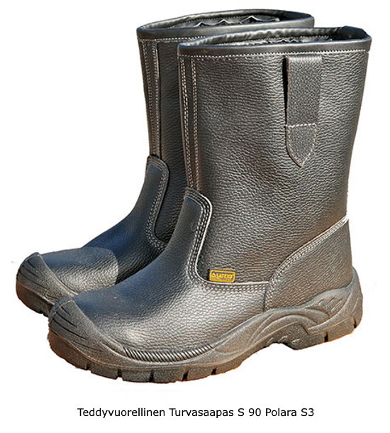 Turvasaappaat teddyvuori