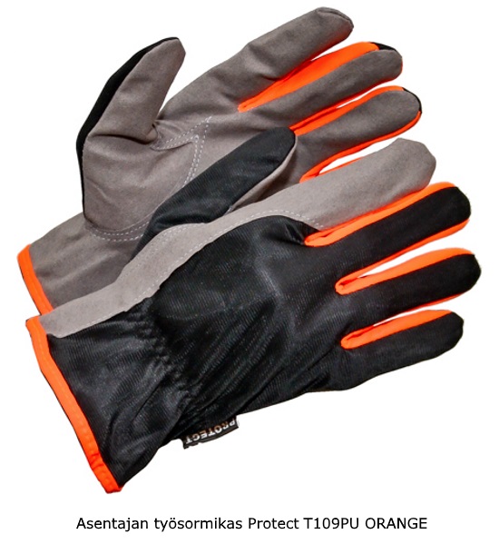 Työkäsineet kromivapaa amarakuitu