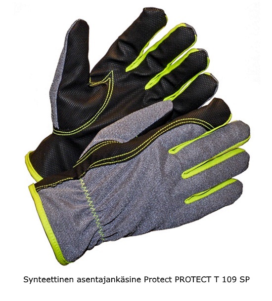 Asentajankäsine synteettinen lämpövuori